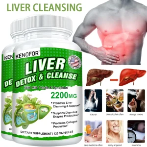 Fatty Liver Cleanse and Liver Detox Supplement