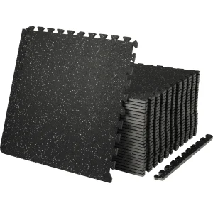 25/12/6 PCS 1/2 in Thick Gym Floor Mats